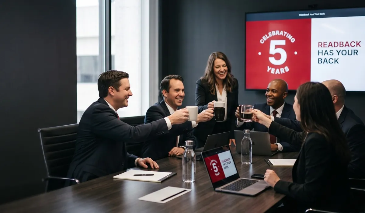 Readback celebrates five years thumbnail